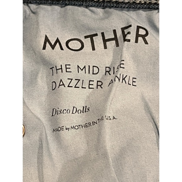 Mother Women's Blue Jeans The Mid Rise Dazzler Ankle Size 29 - Picture 13 of 13